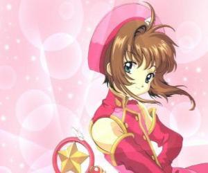 пазл Сакура Kinomoto героиня о приключениях Cardcaptor Sakura